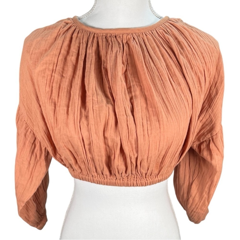 Free People | Long Sleeve Crop Top